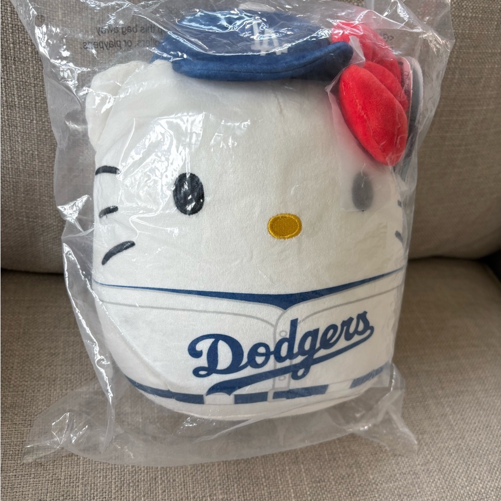 Hello Kitty Dodgers Plush
